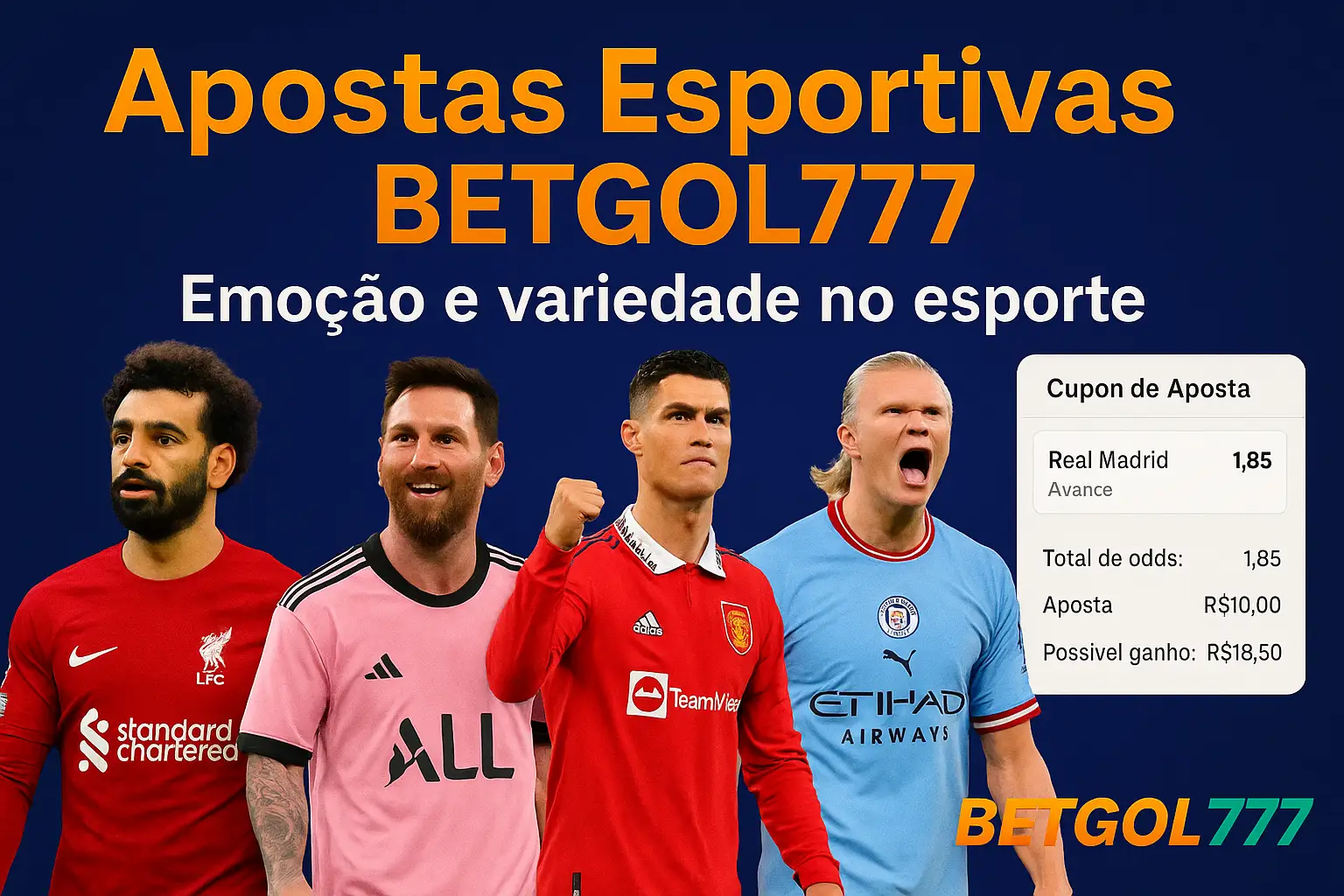 Aposte em apostas esportivas no cassino online BETGOL777