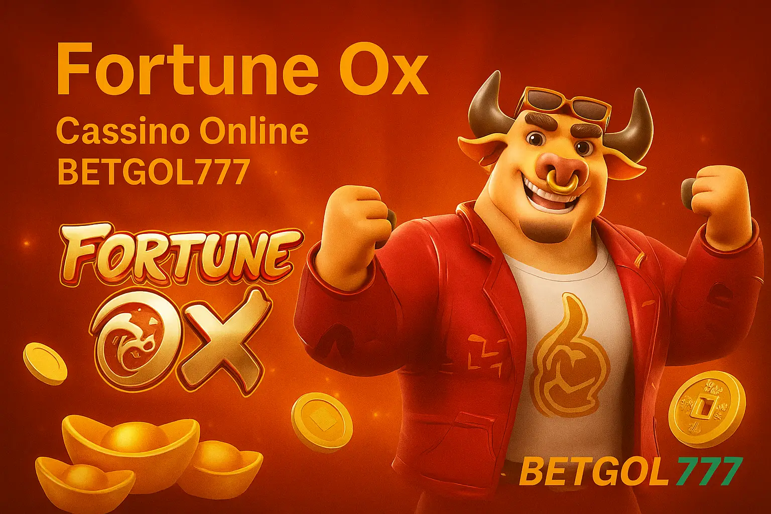 Fortune Ox no BETGOL777 - Aposte Agora e Reivindique Seus Ganhos
